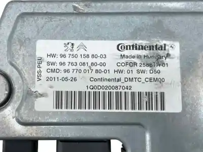 Second-hand car spare part start/stop control unit for citroen c3 picasso 1.6 hdi fap oem iam references 9675015880  9676308180