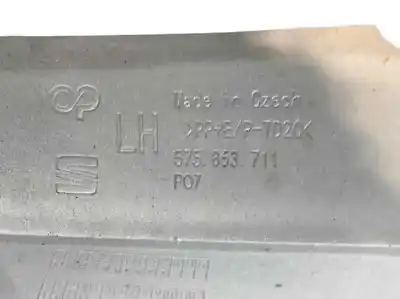 Second-hand car spare part left front bumper trim for seat ateca (kh7, khp) 1.0 tsi oem iam references 575853711  575807681