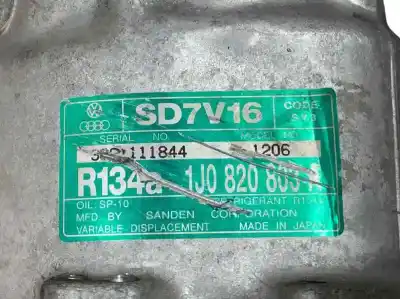 Peça sobressalente para automóvel em segunda mão compressor de ar condicionado a/a a/c por seat toledo (1m2) 1.9 tdi referências oem iam 1j0820803a  1206
