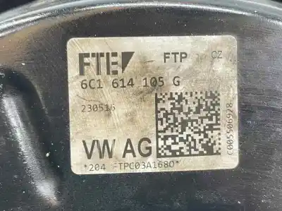 Автозапчастина б/у гальмівний серво для skoda rapid spaceback (nh1) 1.6 tdi посилання на oem iam 6c1614105g 6c1614106e 6c1614106b