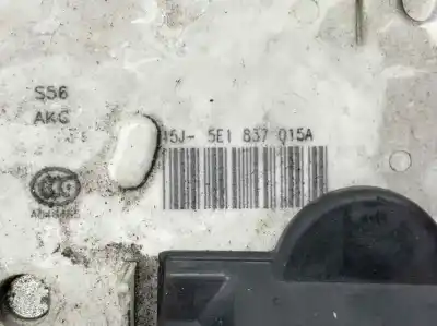 Автозапчасти б/у замок левой передней двери за skoda rapid spaceback (nh1) 1.6 tdi ссылки oem iam 5e1837015a  5tb837015e