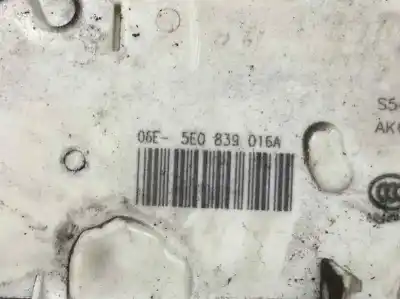 Автозапчасти б/у замок задней левой двери за skoda rapid spaceback (nh1) 1.6 tdi ссылки oem iam 5e0839015a  5ta839015q