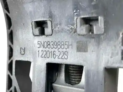 Автозапчасти б/у наружная рукоятка передняя справа за skoda rapid spaceback (nh1) 1.6 tdi ссылки oem iam 5n0839885h  