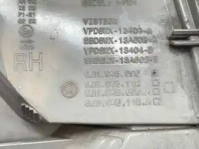 Автозапчасти б/у правый задний фонарь за skoda rapid spaceback (nh1) 1.6 tdi ссылки oem iam 5jh945112  