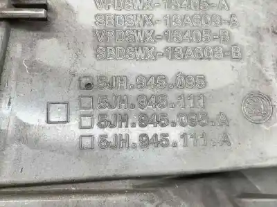 Автозапчасти б/у левый задний фонарь за skoda rapid spaceback (nh1) 1.6 tdi ссылки oem iam 5jh945111  