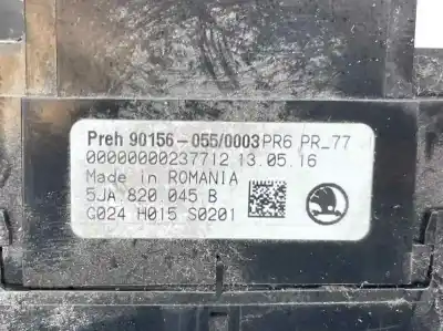 Автозапчасти б/у отопление / кондиционирование воздуха за skoda rapid spaceback (nh1) 1.6 tdi ссылки oem iam 5ja820045b  