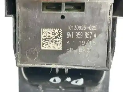 Автозапчасти б/у выключатель левого переднего окна за skoda rapid spaceback (nh1) 1.6 tdi ссылки oem iam 6v1959857a  