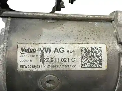 Автозапчастина б/у двигун запускається для skoda fabia iii (nj3) 1.4 tdi посилання на oem iam 02z911021c 02z911021k esw20er121