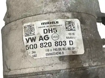 Автозапчасти б/у компрессор кондиционера воздуха за skoda fabia iii (nj3) 1.4 tdi ссылки oem iam 5q0820803d 5q0820803p 01141482