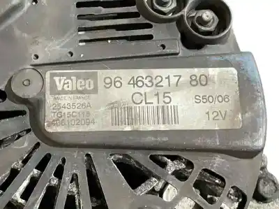 Peça sobressalente para automóvel em segunda mão alternador por citroen c2 (jm_) 1.4 hdi referências oem iam 9646321780 2543526a tg15c118