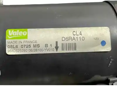 Peça sobressalente para automóvel em segunda mão motor de arranque por citroen c2 (jm_) 1.4 hdi referências oem iam 9640825280  d6ra110