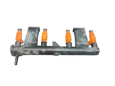 Peça sobressalente para automóvel em segunda mão régua / rampa de injetores por peugeot 206 berlina 1.6 16v cat referências oem iam 9636520780