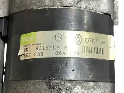 Автозапчасти б/у двигатель запускается за renault clio ii fase ii (b/cb0) 1.2 16v ссылки oem iam d7e1 7700864608 7701499651