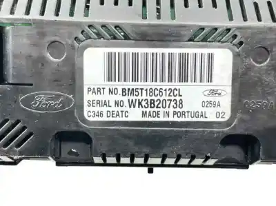 Peça sobressalente para automóvel em segunda mão comando de sofagem (chauffage / ar condicionado) por ford focus lim. (cb8) 1.0 ecoboost cat referências oem iam bm5t18c612cl bm5t-18c612-cm bm5t-18c612-cl