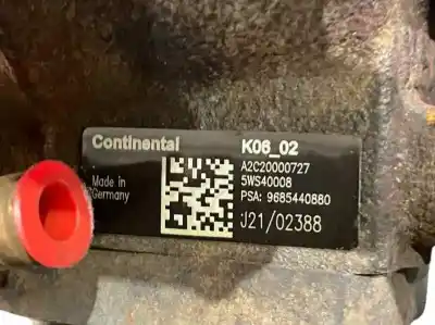 Peça sobressalente para automóvel em segunda mão bomba de injeção por ford fiesta (cb1) 1.4 tdci cat referências oem iam 9685440880 a2c20000727 5ws40008