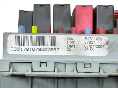 Second-hand car spare part fuse box unit for fiat stilo (192) 1.4 16v feel oem iam references 51781079  