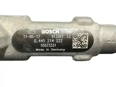 Pezzo di ricambio per auto di seconda mano rampa iniettori per opel corsa d 1.3 cdti riferimenti oem iam 55573331  0445214222