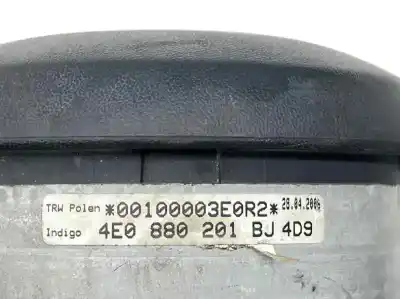 Peça sobressalente para automóvel em segunda mão airbag dianteiro esquerdo por audi a8 (4e2) 3.7 v8 40v cat (bfl) referências oem iam 4e0880201bj  