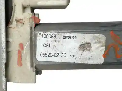 Second-hand car spare part driver left window regulator for toyota corolla (e12) 2.0 turbodiesel cat oem iam references 6982002130  698200-2130