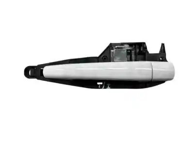 Peça sobressalente para automóvel em segunda mão puxador exterior traseiro esquerdo por peugeot 208 1.2 12v vti referências oem iam 9672961180
