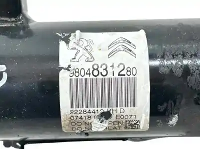 Peça sobressalente para automóvel em segunda mão amortecedor dianteiro direito por peugeot 208 1.2 12v vti referências oem iam 9804831280  