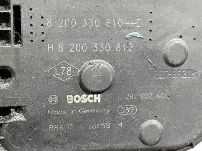 Second-hand car spare part throttle body for renault scenic ii 2.0 dci diesel cat oem iam references 8200330810 0281002691 8200330810e