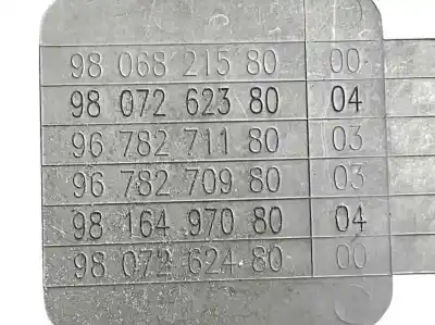 Автозапчастина б/у покрішка для citroen c4 picasso 1.2 12v e-thp / puretech посилання на oem iam 9806821580 9807262380 9807262480