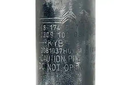 Автозапчастина б/у амортизатор задній лівий для citroen c4 picasso 1.2 12v e-thp / puretech посилання на oem iam 9817404780  