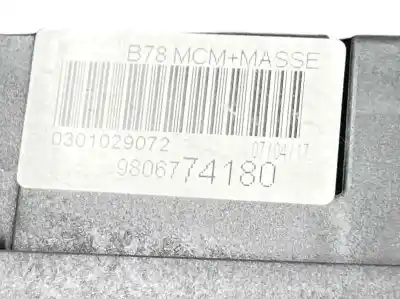 Автозапчастина б/у передач для citroen c4 picasso 1.2 12v e-thp / puretech посилання на oem iam 9806774180  