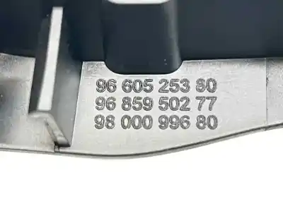 Pezzo di ricambio per auto di seconda mano maniglia interna posteriore destra per citroen c4 picasso 1.2 12v e-thp / puretech riferimenti oem iam 9660525380 9800099680 9685950277