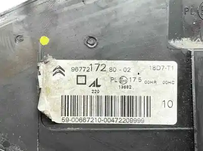 Pezzo di ricambio per auto di seconda mano faro anteriore destro per citroen c4 picasso 1.2 12v e-thp / puretech riferimenti oem iam 9677217280  