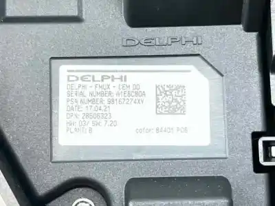 Pezzo di ricambio per auto di seconda mano display multifunzione per citroen c4 picasso 1.2 12v e-thp / puretech riferimenti oem iam 9813040980  a2c14803901