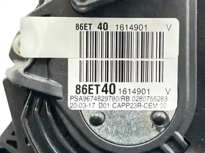 Автозапчастина б/у пotенціометр для citroen c4 picasso 1.2 12v e-thp / puretech посилання на oem iam 9674829780  9838028180