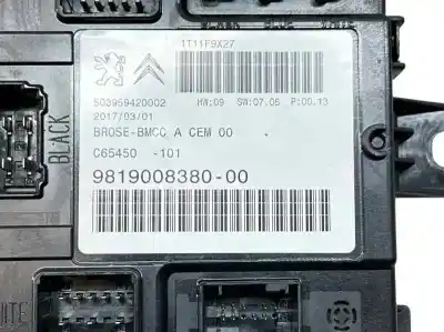 Pezzo di ricambio per auto di seconda mano modulo elettronico per citroen c4 picasso 1.2 12v e-thp / puretech riferimenti oem iam 9819008380  