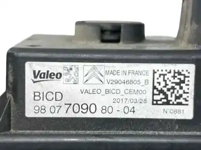 Pezzo di ricambio per auto di seconda mano modulo elettronico per citroen c4 picasso 1.2 12v e-thp / puretech riferimenti oem iam 9807709080  v290046805