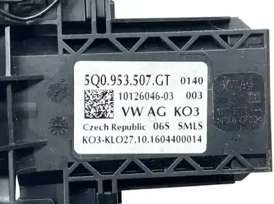 Second-hand car spare part multifunction switch for seat leon (5f1) 1.6 tdi oem iam references 5q0953507gt  