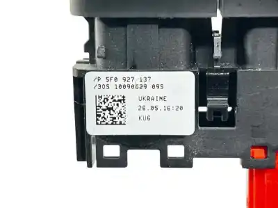 Second-hand car spare part switch for seat leon (5f1) 1.6 tdi oem iam references 5f0927137  
