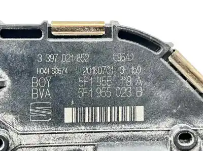 Pezzo di ricambio per auto di seconda mano tiranti e motorino del tergicristallo anteriore per seat leon (5f1) 1.6 tdi riferimenti oem iam 5f1955119a 1397220689 5f1955023b
