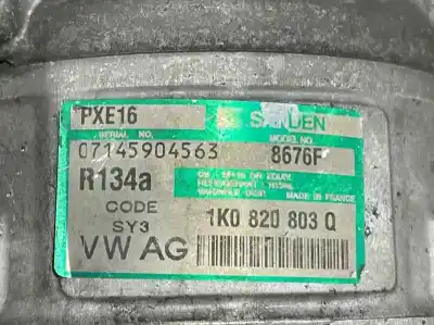 Pezzo di ricambio per auto di seconda mano compressore aria condizionata per audi a3 (8p) 1.9 tdi ambiente riferimenti oem iam 1k0820803q  8676f
