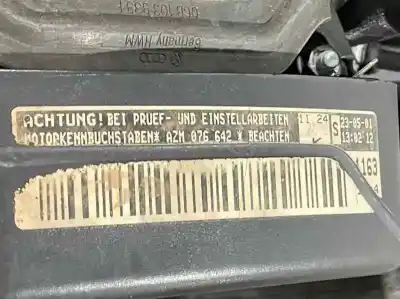 Автозапчастина б/у двигун комплект для volkswagen passat b5 variant (3b5) 2.0 4motion посилання на oem iam azm  06a100107px