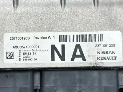 Автозапчасти б/у блок управления двигателем за dacia sandero iii 1.0 tce 110 ссылки oem iam 237106125s 237106120s a3c0571000001