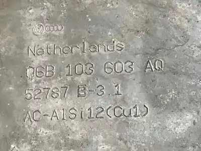 Peça sobressalente para automóvel em segunda mão cárter por audi a4 berlina (8e) 1.9 tdi referências oem iam 06b103603aq  06b103601aq