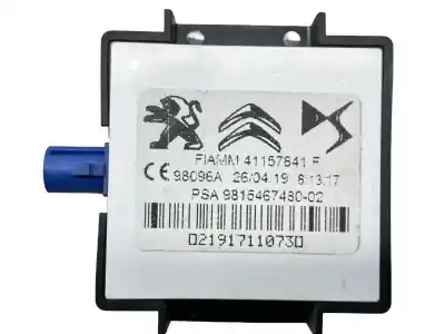Second-hand car spare part electronic module for peugeot 5008 1.2 12v e-thp oem iam references 9815467480  