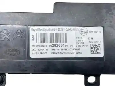 Second-hand car spare part electronic module for peugeot 5008 1.2 12v e-thp oem iam references 9828266180  