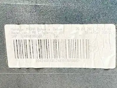 Pièce détachée automobile d'occasion pare-chocs arrière pour skoda octavia iv (nx3, nn3) 1.5 tsi références oem iam 5e6807421  