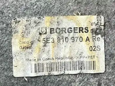 Second-hand car spare part right rear wheel arch for skoda octavia iv (nx3, nn3) 1.5 tsi oem iam references 5e3810970a  