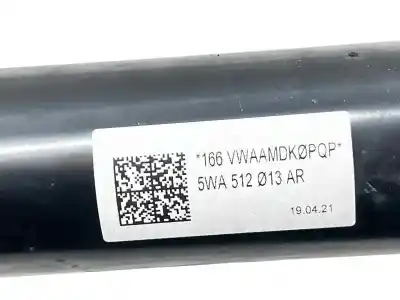 Second-hand car spare part right rear shock absorber for skoda octavia iv (nx3, nn3) 1.5 tsi oem iam references 5q0513423l 5wa513049am 5wa513049q