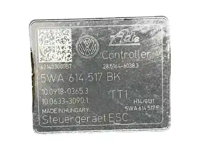 Second-hand car spare part abs for skoda octavia iv (nx3, nn3) 1.5 tsi oem iam references 5wa614517bk  