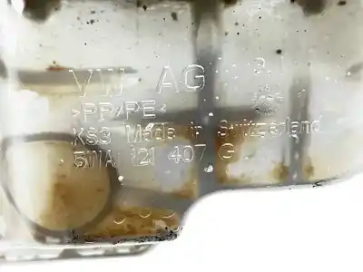 Second-hand car spare part coolant expansion tank for skoda octavia iv (nx3, nn3) 1.5 tsi oem iam references 5wa121407g 5wa121407f 5wa121407c