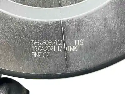 Second-hand car spare part outer fuel cap for skoda octavia iv (nx3, nn3) 1.5 tsi oem iam references 5e6809702  